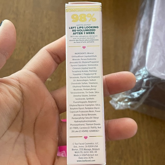 NIB Too Faced Lip Injection Maximum Plump Extra Strength Lip Plumper Gloss - Picture 9 of 10